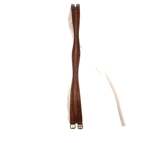 Brown leather chafless english - leather,