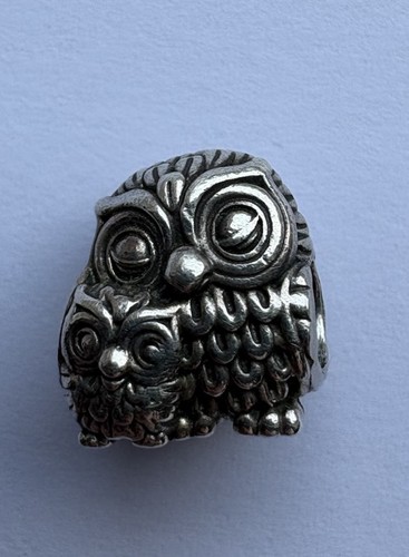 Pandora sterling silver owl - pandora,