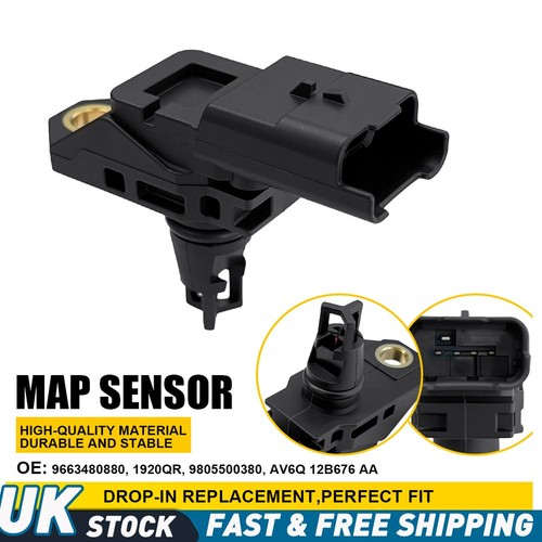 Boost pressure map - pressure, sensor