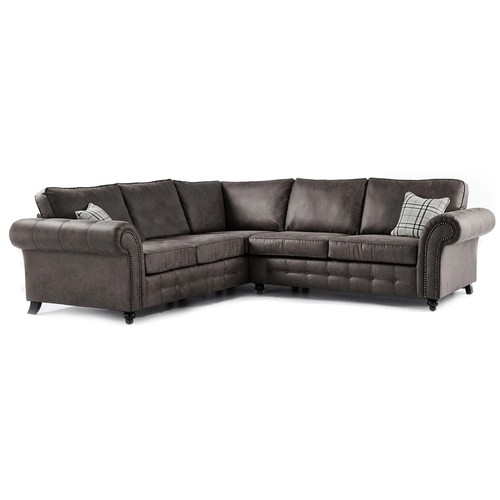 Luxury suede leather corner - suede,