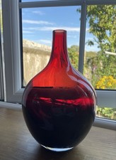 Vintage IKEA SALONG Glass Vase
