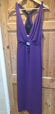 Zara Purple Maxi Dress Size S