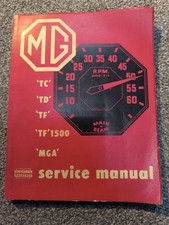 MG Service Manual For TC, TD