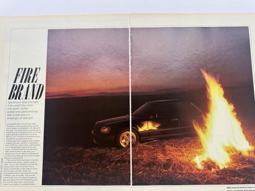 1986 w124 mercedes amg 560 - amg, sel