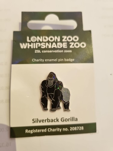 Zsl london zoo pin badge - zoo,