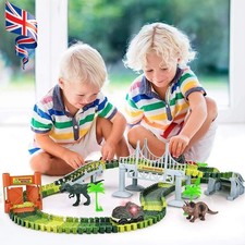 Dinosaur Race Track Car Toy