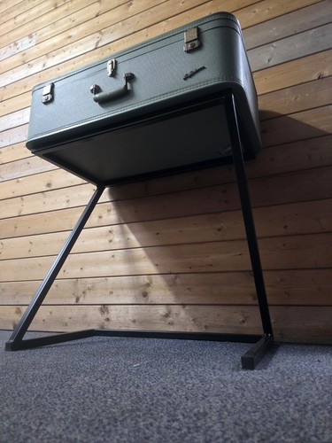 Upcycled suitcase desk - upcycled,