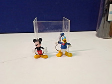Pair Of Vintage Disney Keyrings Mickey Mouse And Donald Duck