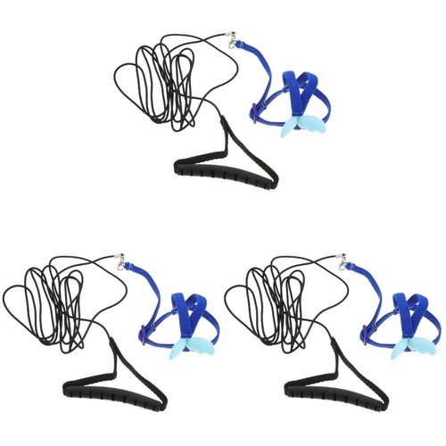 Reusable blue parrot harness - reusable,