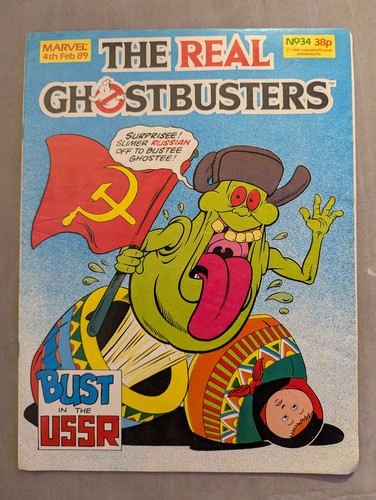 The real ghostbusters comic - the,