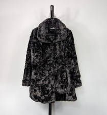 Wallis black faux fur - wallis,