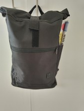 Rolltop Backpack (commuter) size from TOPMOVE. Up to 10 Litres approx. Black NEW