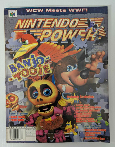 Nintendo power banjo tooie - nintendo, banjo-tooie
