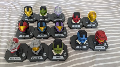 Mini halo helmets lot - helmets, 13