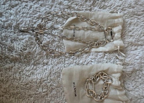 Pilgrim necklace and bracelet - pilgrim,