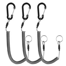Dimeho 3Pcs Coiled Lanyard