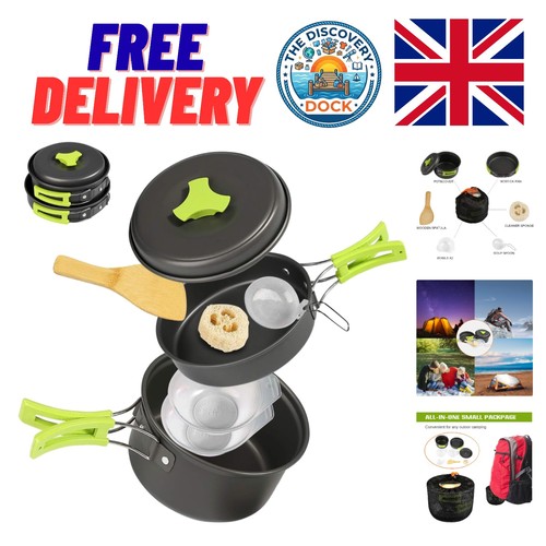 Versatile camping cookware set - camping,