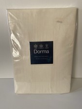 Dorma Percale Double Valance 135x190x38cm Parchment