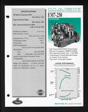 MACK TRUCKS EM7-250 ENGINE