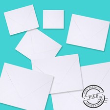 White Square Envelopes 100gsm