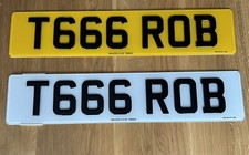 Private Registration Plate -