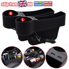 Pair USB Charging Car Seat Gap