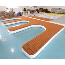 Inflatable PVC Floating Fishing Platform Jet Ski Dock Pier NEW