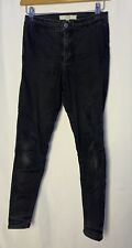 Moto Topshop Black Skinny Joni
