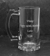 Personalised Engraved Glass