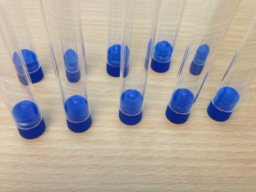 Glass test tubes size - test,