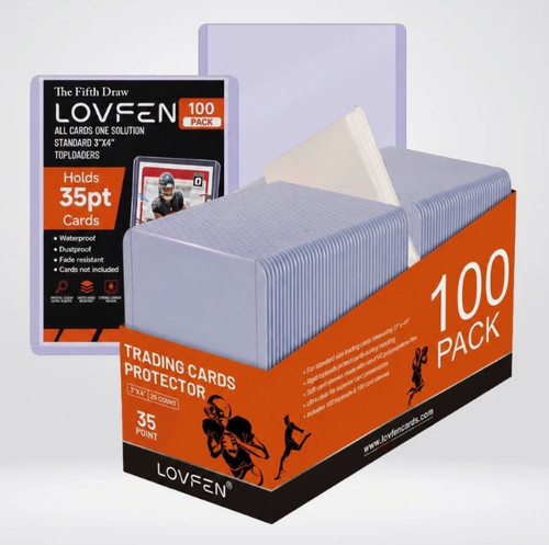 100 toploaders sleeves - ,