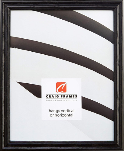Black wood grain 19x30 - black, 19x30-inch