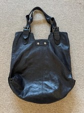 Alexander McQueen Authentic Black Leather Shoulder Bag Very Good Condition