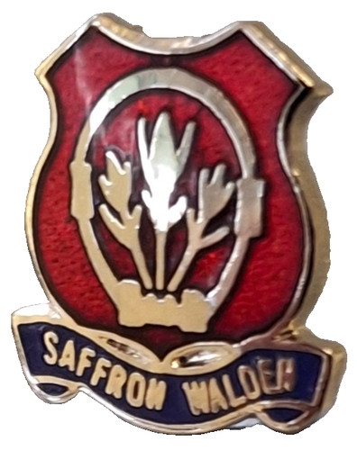 Saffron walden town small pin - town,