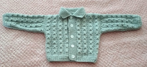 New hand knitted cardigan - hand, for