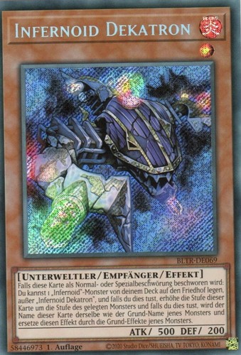 Yugioh infernoid dekatron - infernoid,