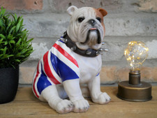 British Bulldog Sitting
