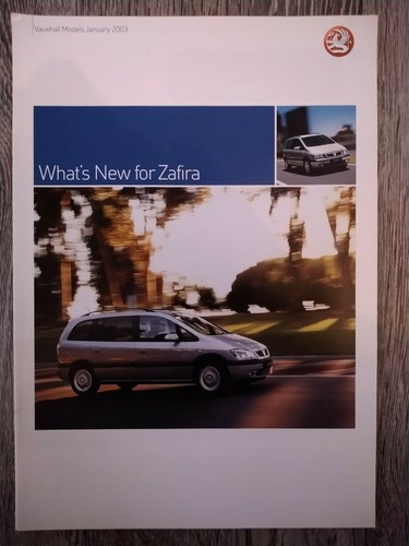 Vauxhall zafira club design - zafira,