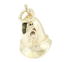 Sterling Silver 'Custodian' Bobby's Helmet Charm (17x10mm)