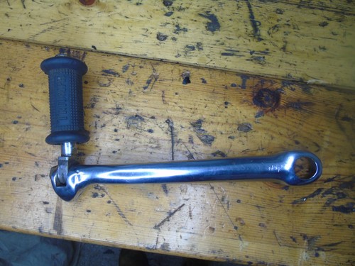 Bsa b44 b25 - kickstart, lever