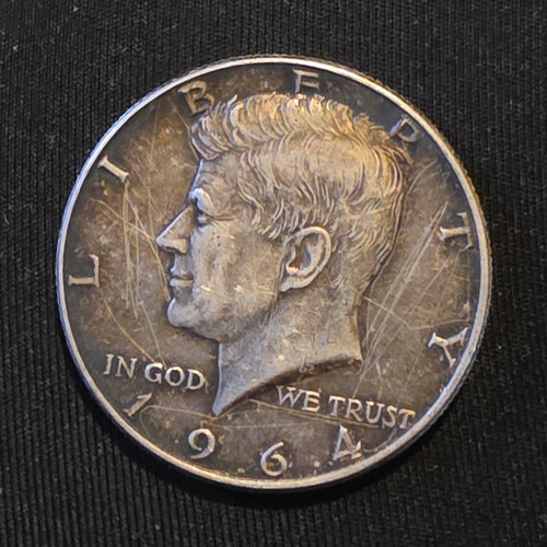 1964 kennedy half dollar - dollar, us