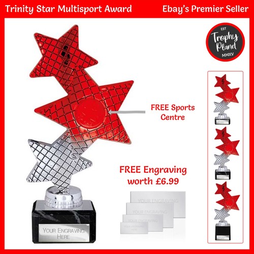 Star multisport trophy - multisport, red