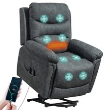HOMCOM Massage Recliner Chair