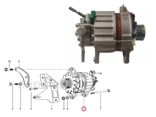 Alternator 1402aa0831n for - alternator,