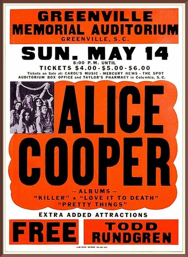 Alice cooper may concert - alice,