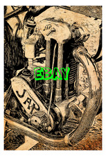Speedway JAP Engine Drawing