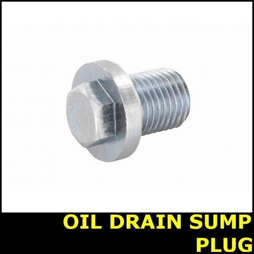 Oil drain sump plug for - sump, ford