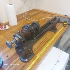  Belt DrivenSmall .Headland metal  Lathe 22in.overall length.