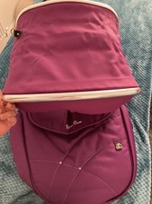 Silver Cross Hood And Apron