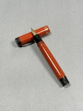 Vintage Parker Duofold Jr Fountain Pen, Big Red